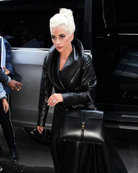 new celine bag lady gaga|Lady Gaga Goes High.